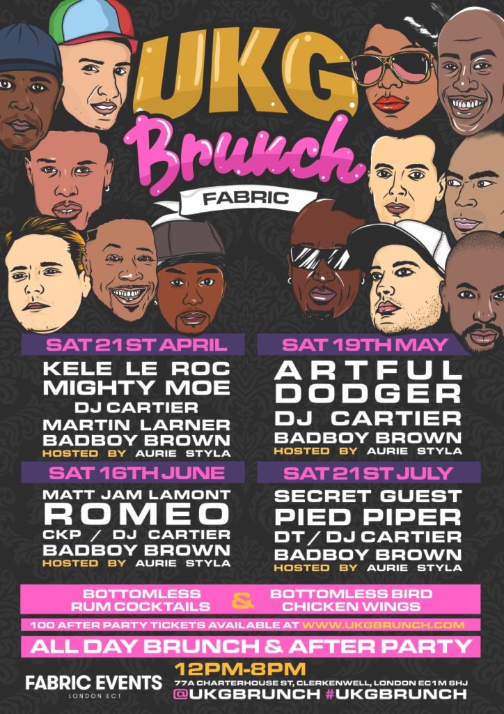 UKG Brunch with Kele le roc (Live), Mighty Moe, Ma